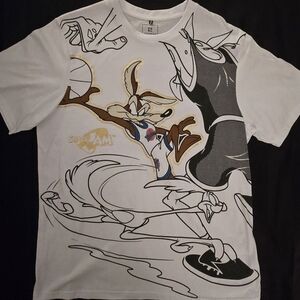 South Pole/Space Jam Black and White Short Sleeve Tee